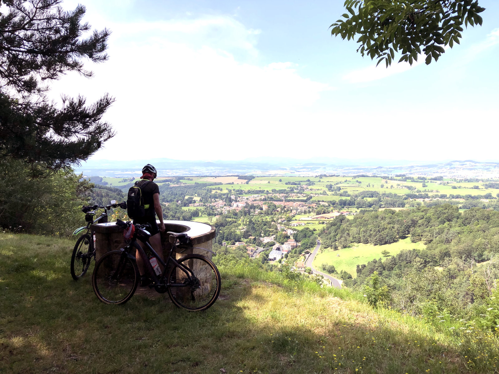 Toerfietsen in de Livradois-Forez, foto Len Smeulders